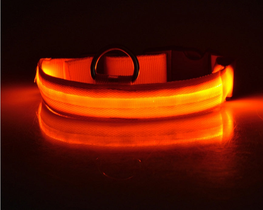LED Nylon Pet Collar