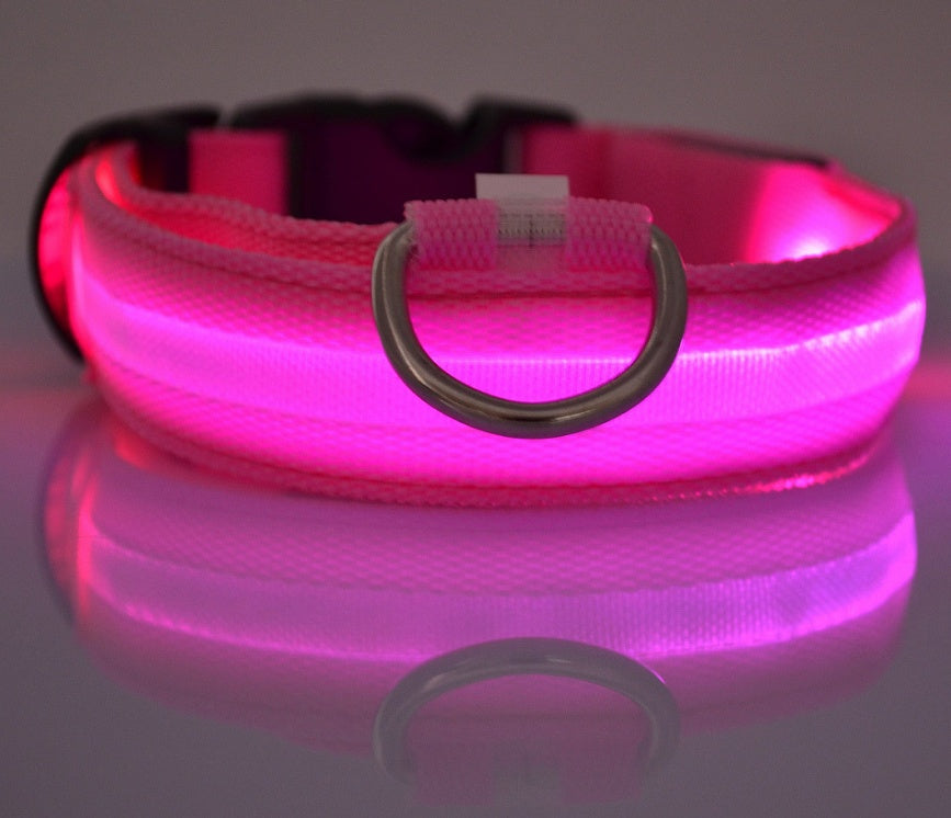 LED Nylon Pet Collar