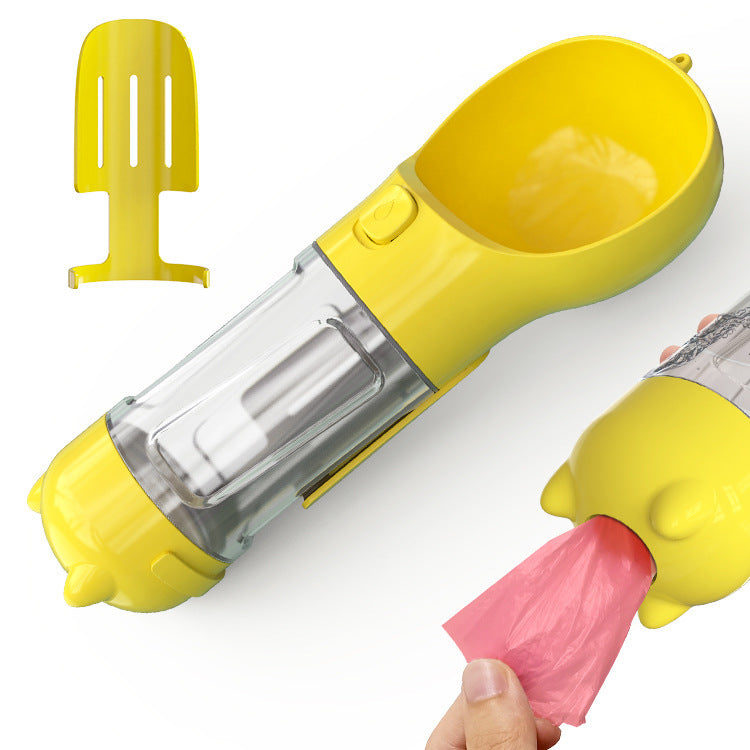 4-in-1 Portable Dog Water Bottle