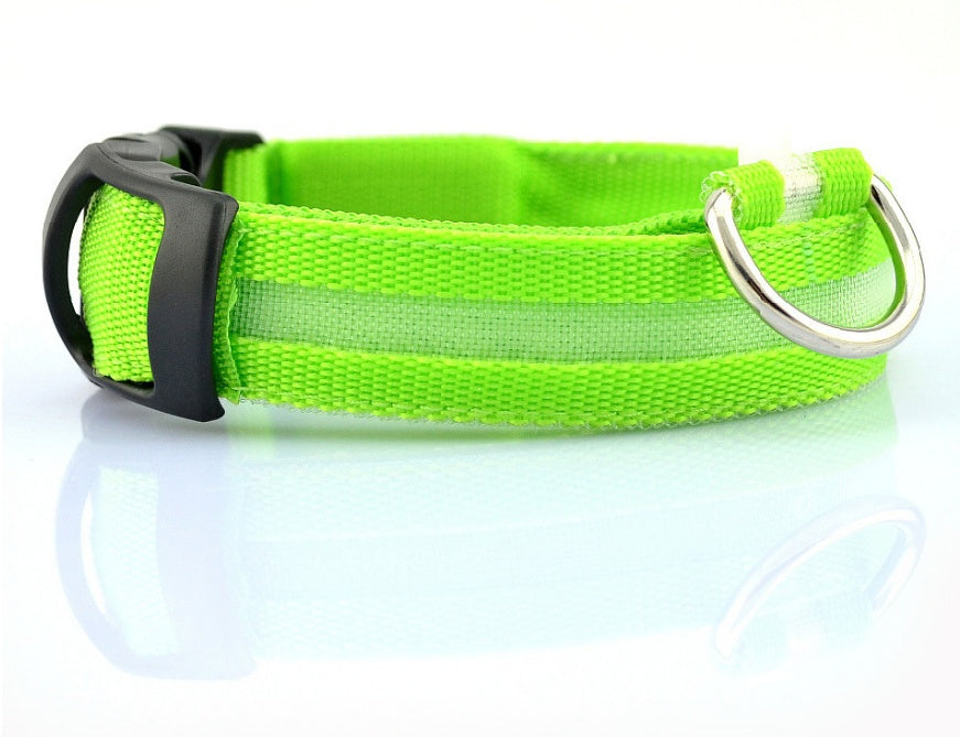 LED Nylon Pet Collar
