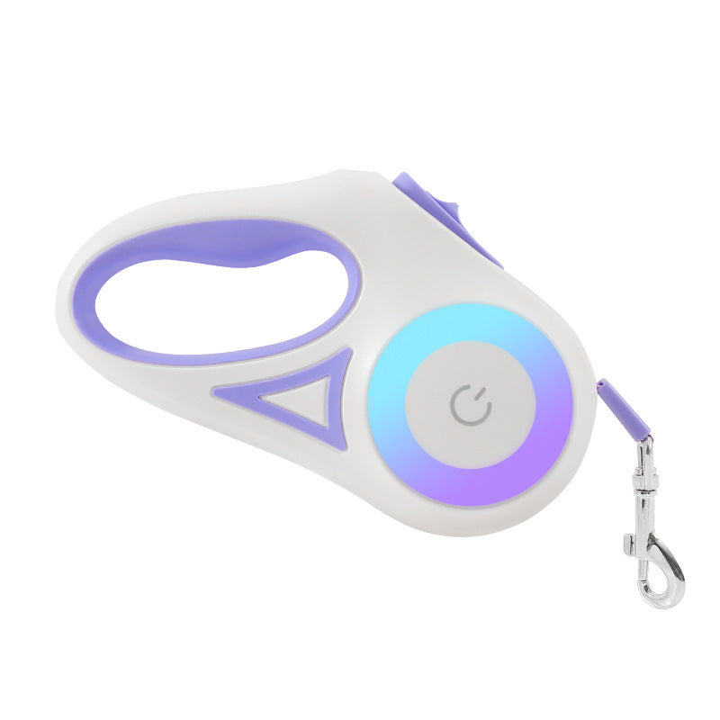 Retractable colorful leash