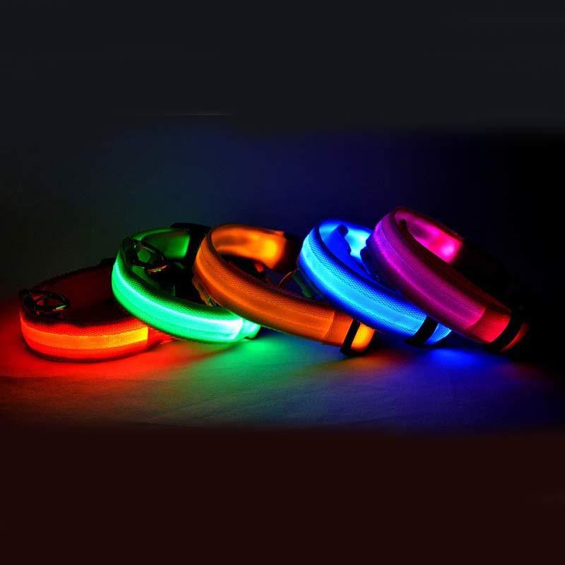 LED Nylon Pet Collar