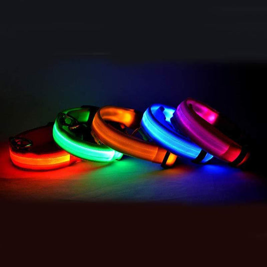 LED Nylon Pet Collar