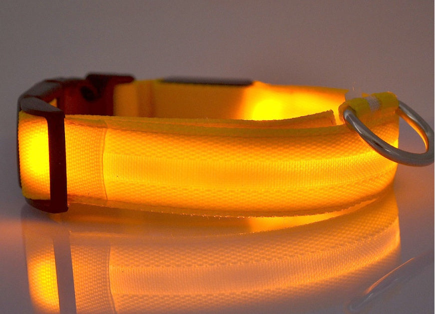 LED Nylon Pet Collar