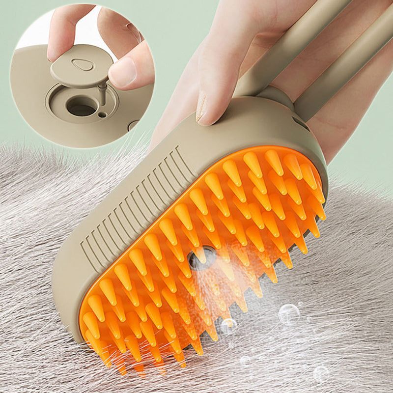 3-in-1 Steamy Pet Brush