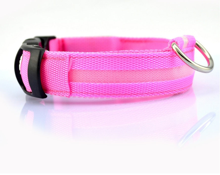LED Nylon Pet Collar