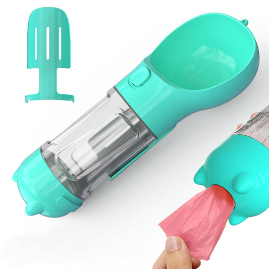 4-in-1 Portable Dog Water Bottle