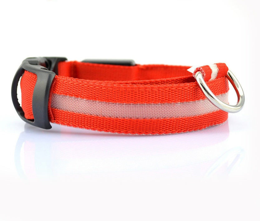 LED Nylon Pet Collar