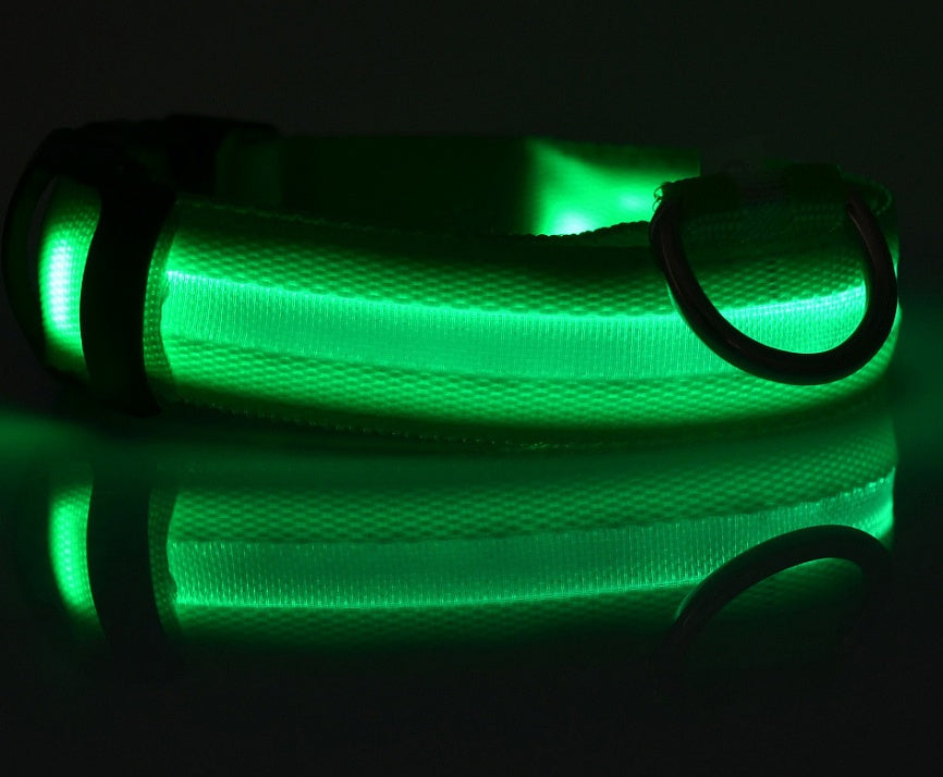 LED Nylon Pet Collar