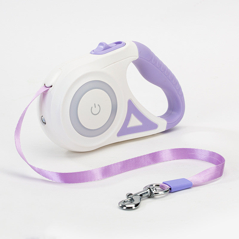 Retractable colorful leash