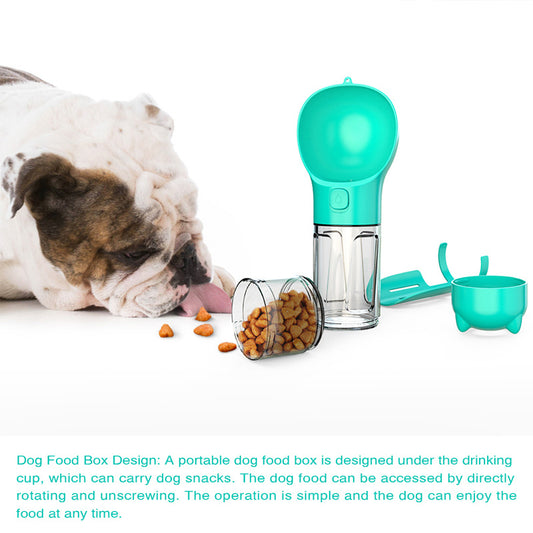 4-in-1 Portable Dog Water Bottle
