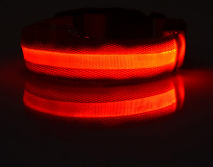 LED Nylon Pet Collar